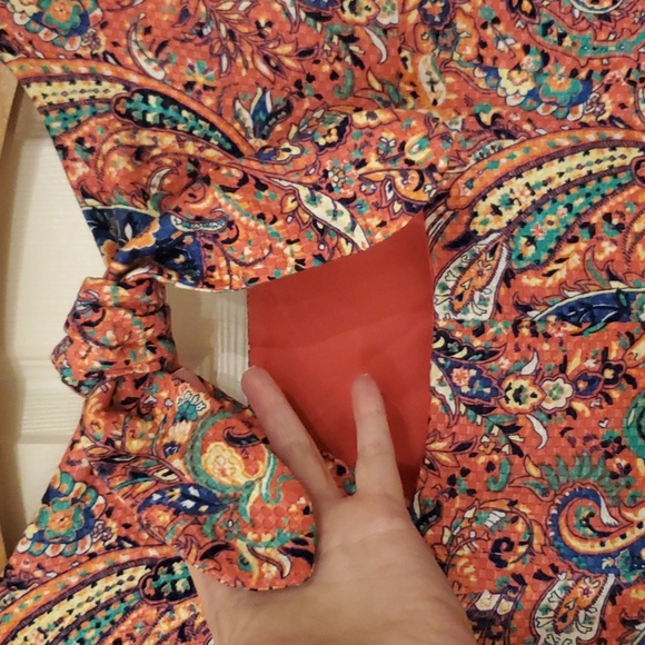 Talbots multi color shift dress - Picture 8 of 8